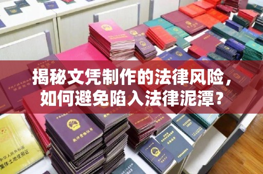 祁县揭秘文凭制作的法律风险，如何避免陷入法律泥潭？