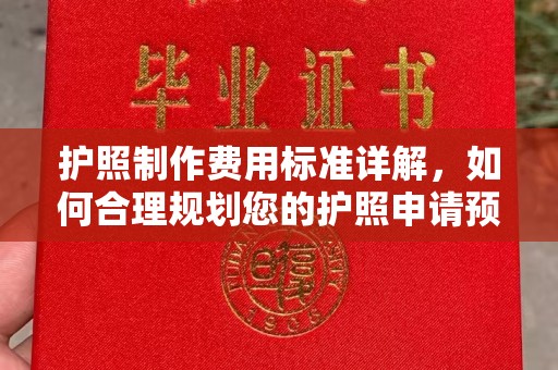 祁县护照制作费用标准详解，如何合理规划您的护照申请预算